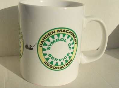Garden Machinery Association (BAGMA) - promotional ceramic mug (1980's)