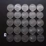 25 Irish 5 pence coins (1976-1990) Nice Condition! Image 7