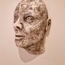 Hanging Roman head sculpture Image 2