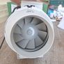 Hon&Guan HF-100P 100mm Inline Duct Fan / Extractor Fan Image 3
