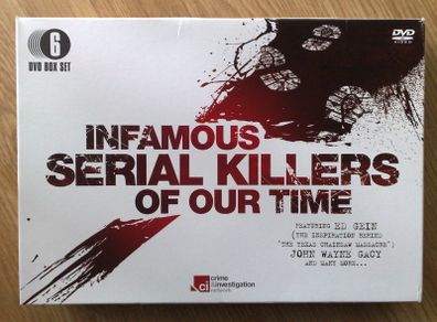 Infamous Serial Killers of our Time  DVDs