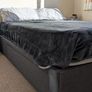 IKEA king bed with storage + Emma mattress Image 6