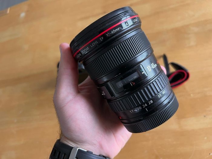 Canon 5D Mark 3 with 17-40mm f/4 L lens
