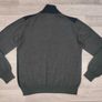 Oscar Jacobson Half Zip Wool Blend Golf Jumper Mens Medium Image 7