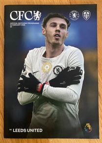 2026 Chelsea v Leeds United - Premier League Programme