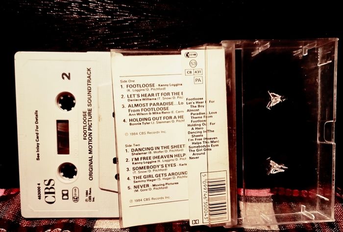 1984. Footloose. Original Soundtrack Of The Motion Picture.. Cassette Tape.