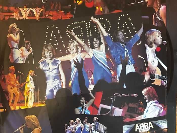 ABBA The singles the first 10 years original Irish release double album in vg+ condition
