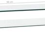 Coffee Table Clear 98x45x31 cm Image 5