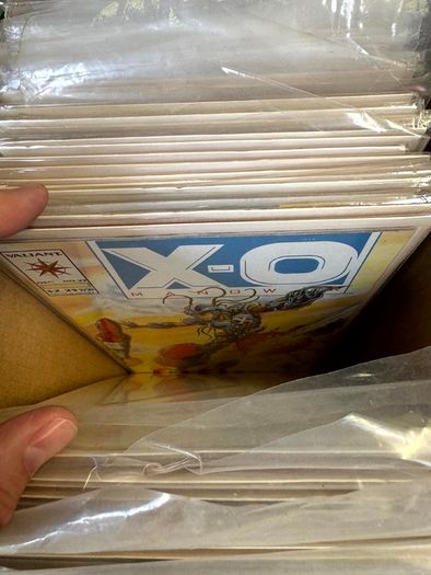 Valiant Long Comic Box w 270 comics for Sale
