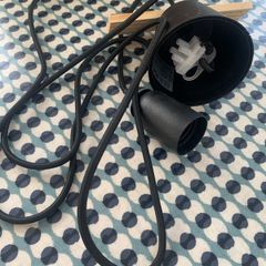 Jysk pendant light fittings x4