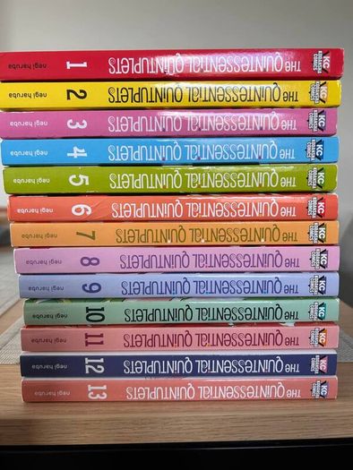 The Quintessential Quintuplets Manga Complete Set Vol. 1 to 13 English