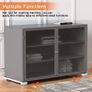 BRAND NEW Refrigerator Movable Stand Adjustable BLACK(2pcs) Image 6