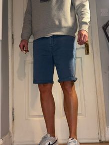 Blue Denim Shorts