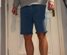 Blue Denim Shorts