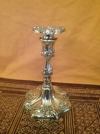 Silver Plated Candle Stick