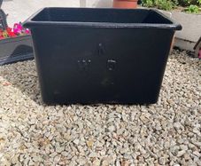 Antique army horse trough