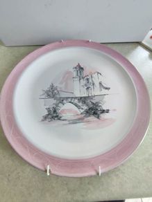 Lovely Spainsh Bone China Wall Plate.