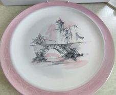 Lovely Spainsh Bone China Wall Plate.