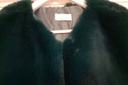 Quiz Green Faux Fur Wrap