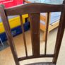 Edwardian-style mahogany bedroom side chairs Image 5