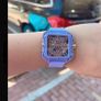 Award Winning CigaDesign X Series Automatic Ceramic Square Watch in Lilac Image 6
