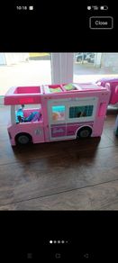 Barbie camper+ aeroplane