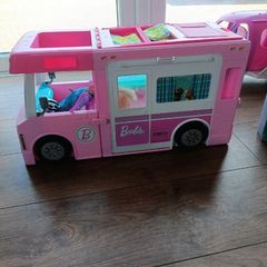 Barbie camper+ aeroplane