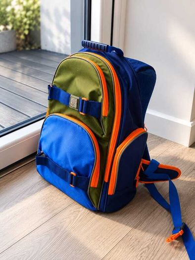 Wonder Kite school backpack and pencil case set