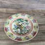 Qianlong Chinese Antique Plate 10 Inch 26cm Paradise Birds Flowers Image 5
