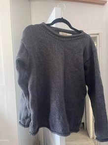 Mens Aran Jumper - small