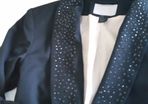 H&M Black Blazer with Studs - Size 6/8