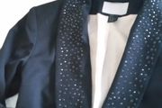 H&amp;M Black Blazer with Studs - Size 6/8