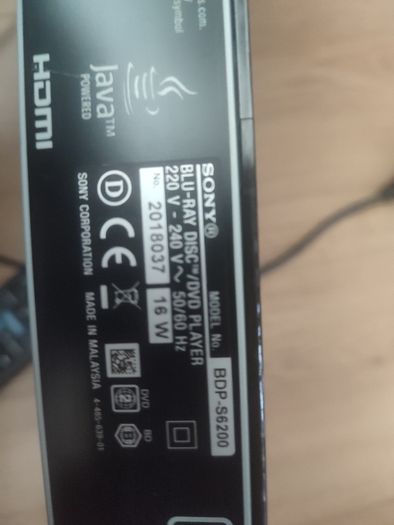 Sony Blue ray Player 3D