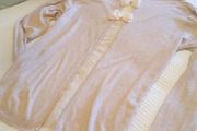 Beige Jumper with Bows at Back - Size 14