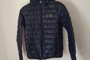 Armani Lightweight padded jacket Size small ptp 19" black polyester In like new condition