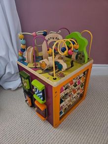 Zany zoo activity cube