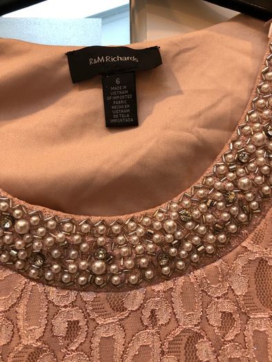 Dress knee length , R & M Richards