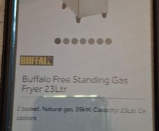 Buffalo fryer gas.