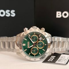 BOSS Hero 2.0 43mm Stainless Steel Chronograph Mens Watch 1514268