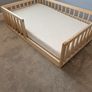 Toddler Bed frame and New Mattress Image 2