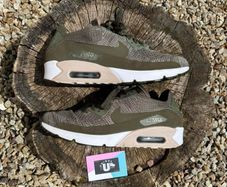 Nike Air Max 90 Flyknit 2 Medium Olive