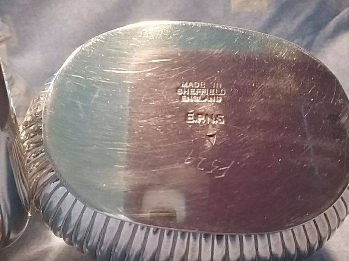 Three Piece Silver Plated EPNS Teaset