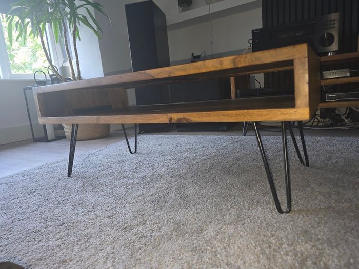 Coffee table and tv stand wood