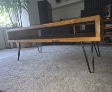 Coffee table and tv stand wood