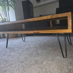 Coffee table and tv stand wood