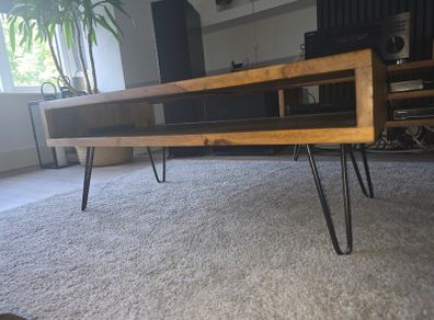 Coffee table and tv stand wood