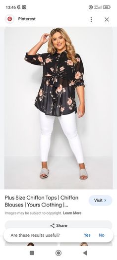 Ladies plus size blouse from yours