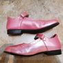 Petasil baby pink patent leather Mary Jane style shoes, size UK 1 / EU 33. Image 4