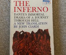 vintage paperback copy of The Inferno by Dante Alighieri