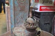 Vintage wall-mounted kerosene lamp